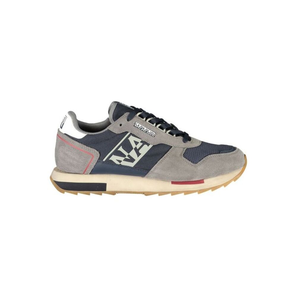 Napapijri Blue Polyester Men's Men's Sneaker